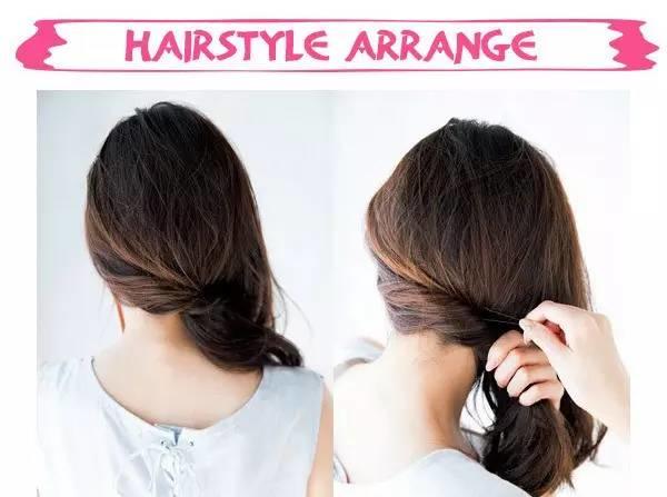 最简单的发型教程,一分钟让头发美到爆! 最简单的发型教程,一分钟让头发美到爆!