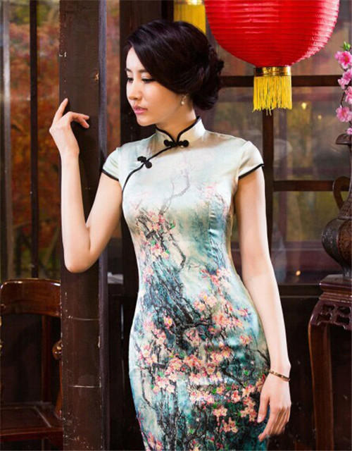 旗袍，摇曳女人的美丽！