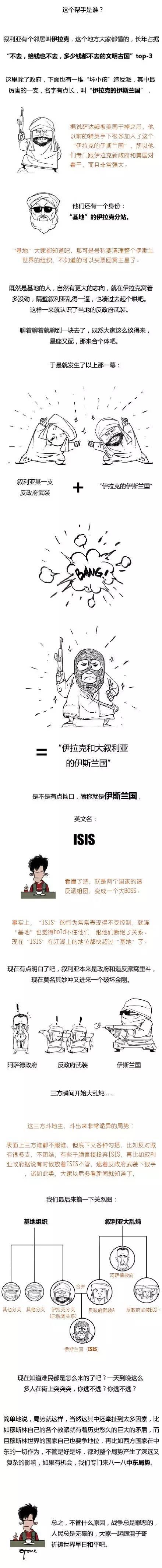 一组漫画告诉你，叙利亚和ISIS究竟是怎么一回事