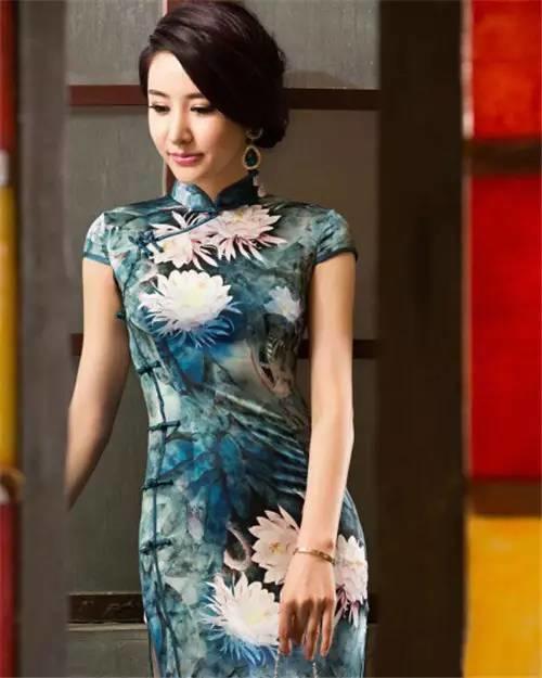 旗袍，摇曳女人的美丽！