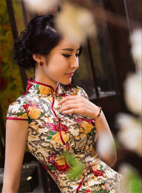 旗袍，摇曳女人的美丽！