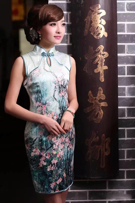 旗袍，摇曳女人的美丽！