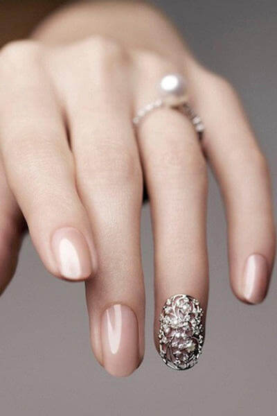 12款你从来没见过的新娘美甲