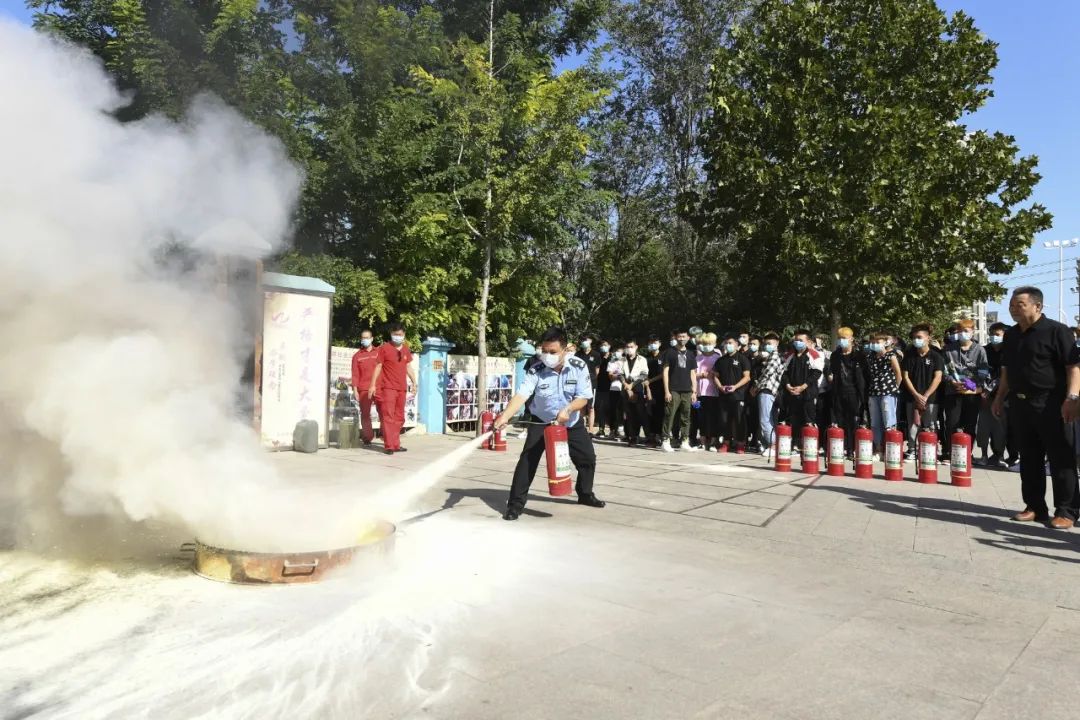 消防安全，生命至上——吴越学校2020年消防演习圆满结束